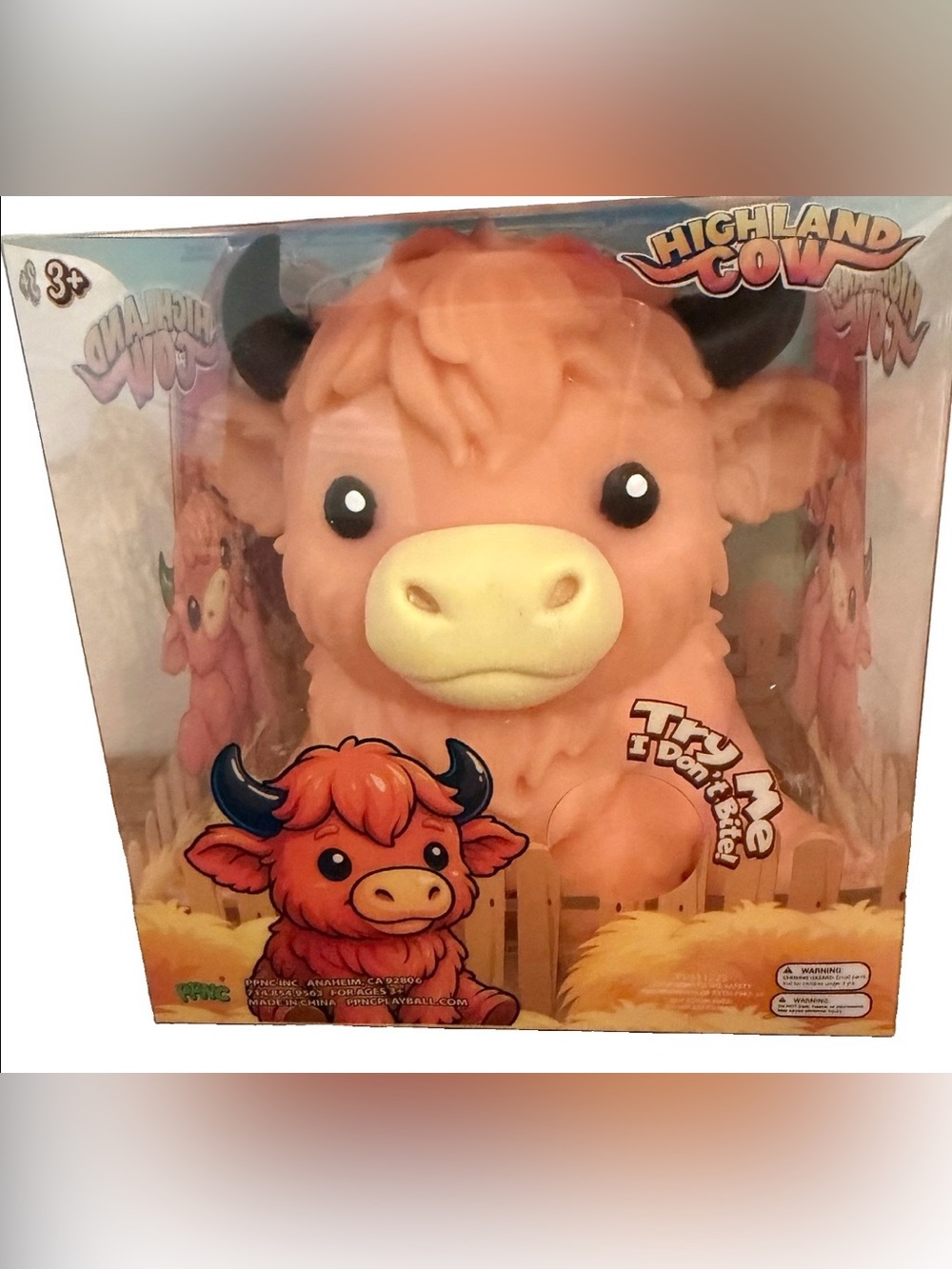 Highland Cow New Release Squishy Kids Toy
